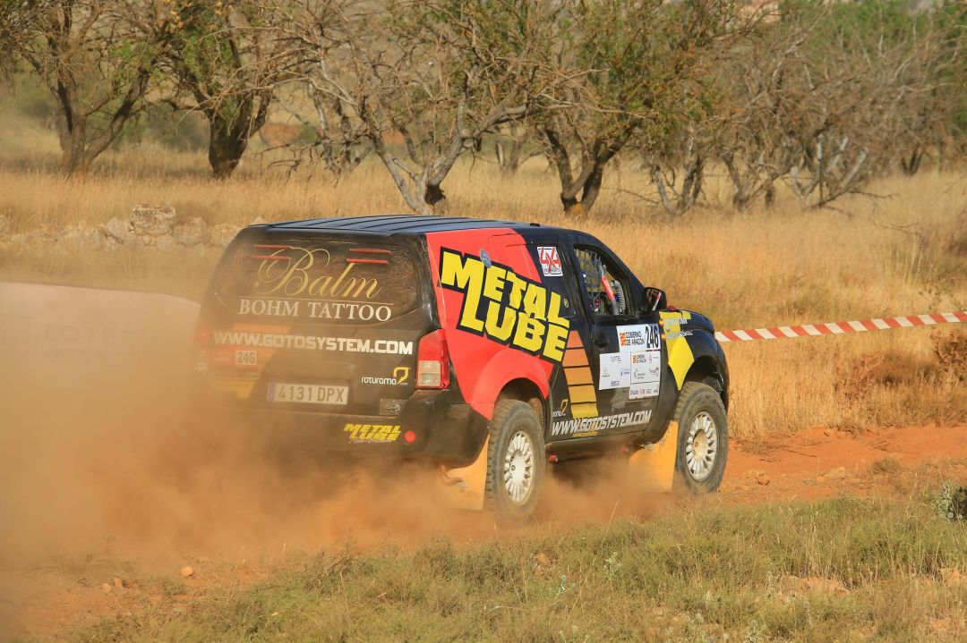 El Nissan Pathfinder del Metal Lube Rally Raid sufrió la rotura de su turbo El Nissan Pathfinder del Metal Lube Rally Raid sufrió la rotura de su turbo