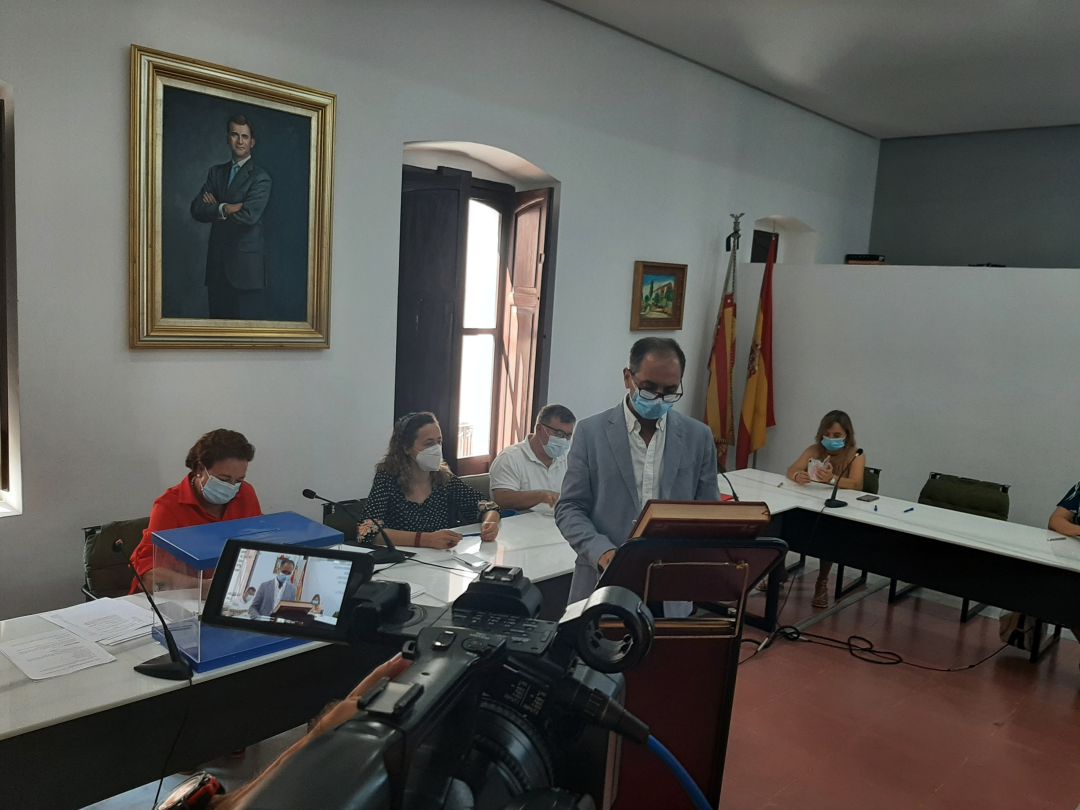 Román Garrigós, alcalde de Villalonga Román Garrigós, alcalde de Villalonga