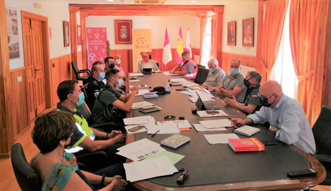 Junta Local de Seguridad en Tarancón. Junta Local de Seguridad en Tarancón.