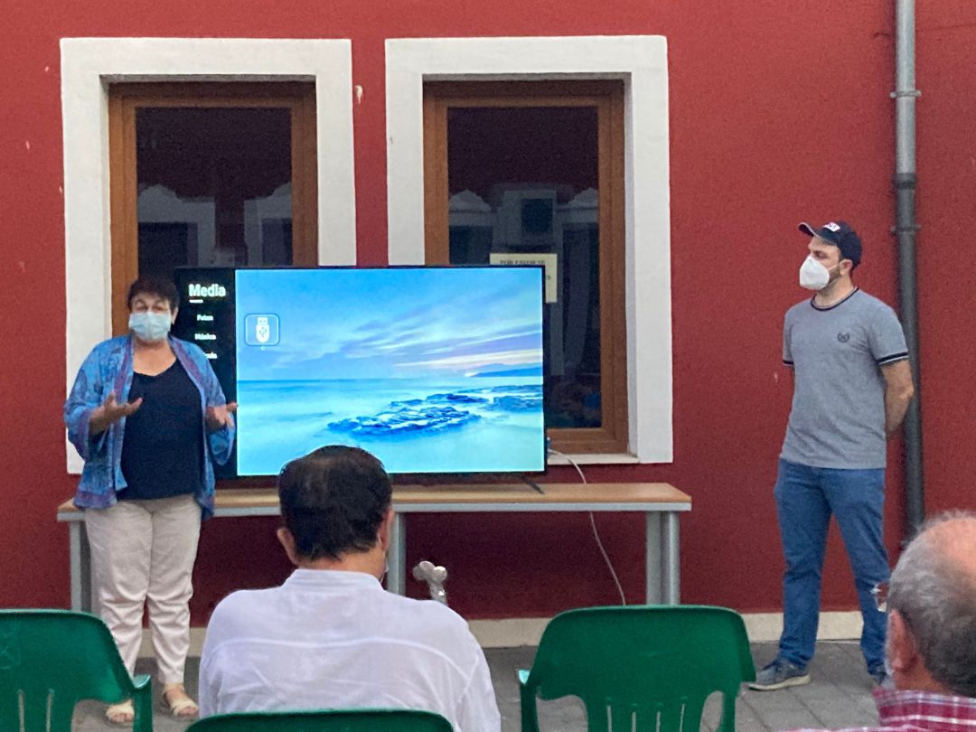 Momento de la presentación Momento de la presentación