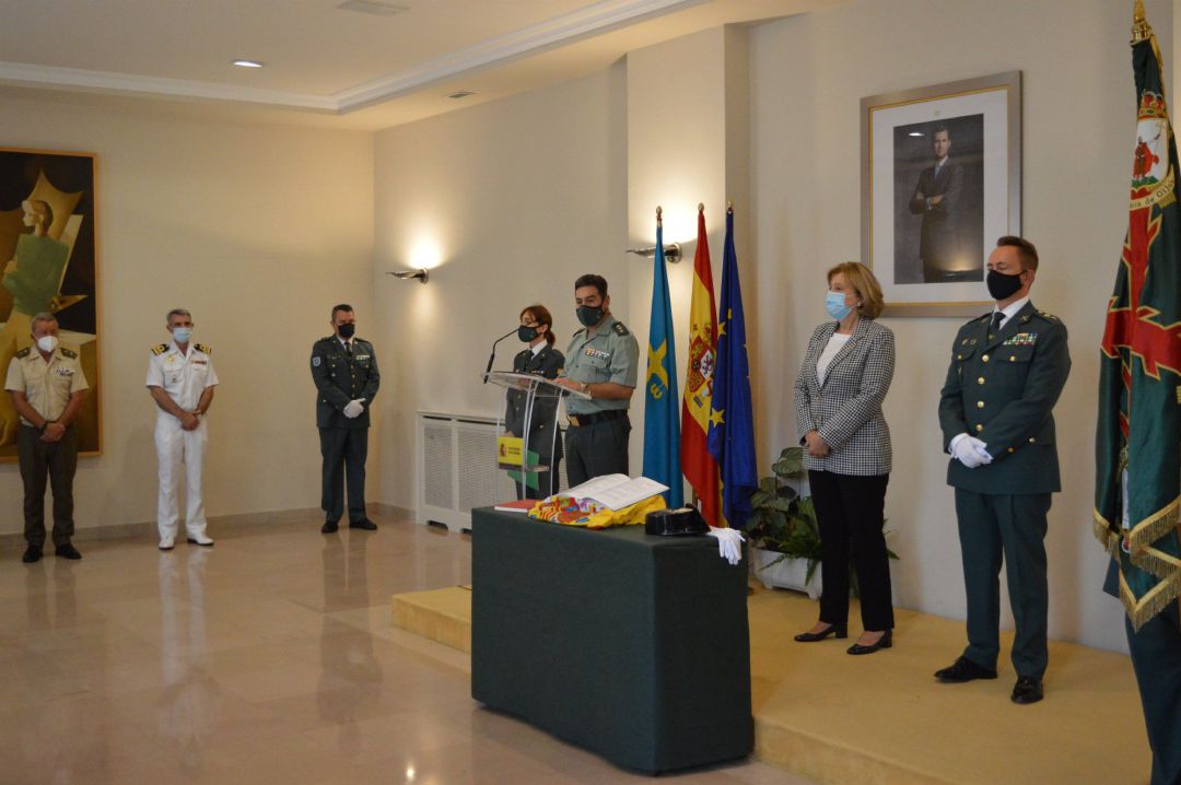 Toma de posesión del Coronel Jefe de la Comandancia de Gijón, Alberto Aguilera. Toma de posesión del Coronel Jefe de la Comandancia de Gijón, Alberto Aguilera.