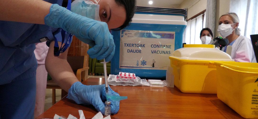 La vacuna contra el coronavirus en Euskadi La vacuna contra el coronavirus en Euskadi