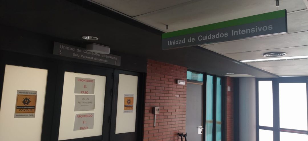 Acceso a la UCI del hospital del Bierzo Acceso a la UCI del hospital del Bierzo