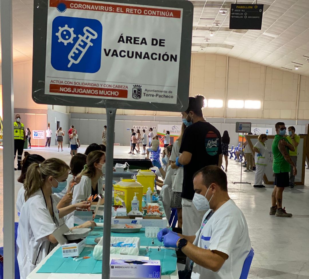 Vacunación en IFEPA Vacunación en IFEPA