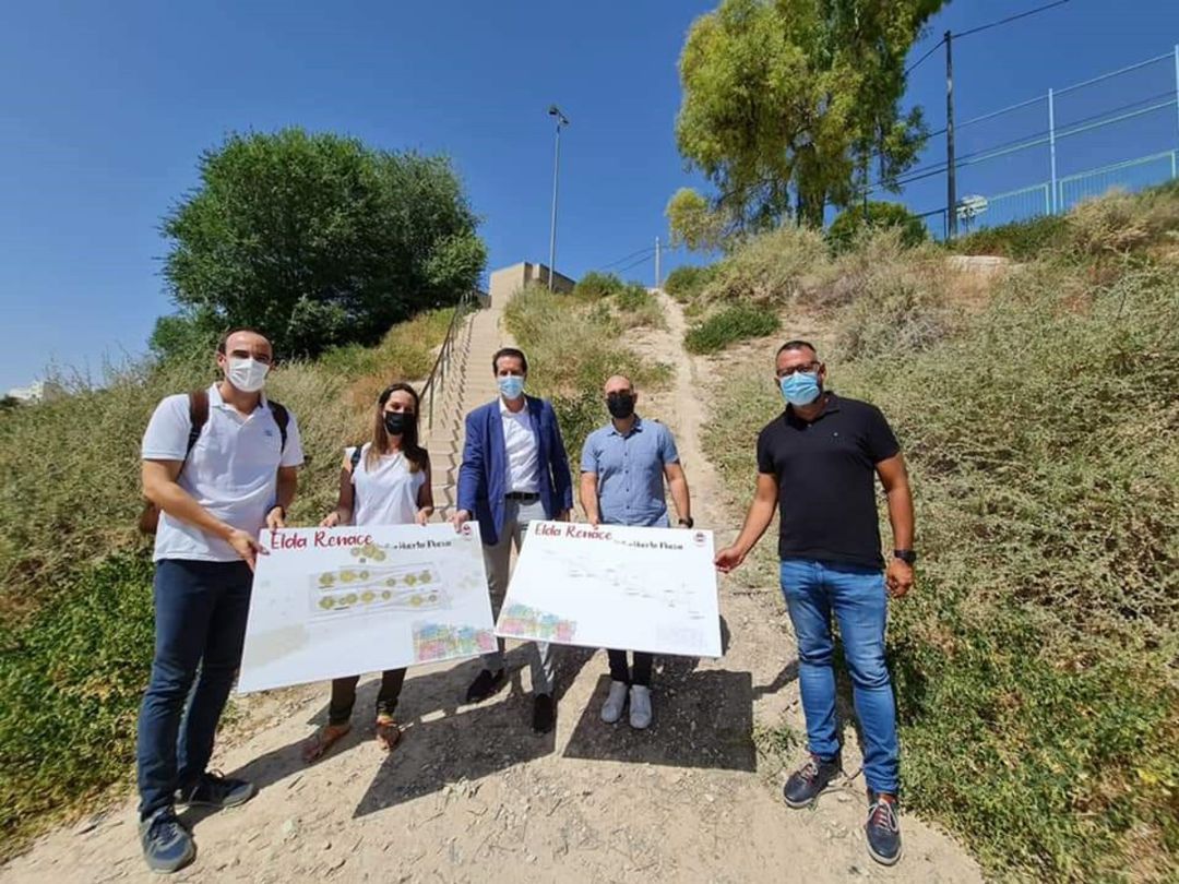 Presentación del proyecto de accesibilidad en el barrio Huerta Nueva de Elda Presentación del proyecto de accesibilidad en el barrio Huerta Nueva de Elda