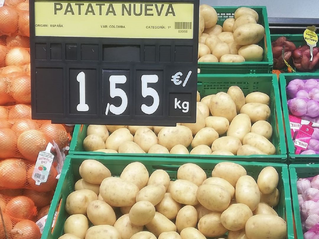 Los precios de los líneales distan mucho de lo que perciben los productores de patata Los precios de los líneales distan mucho de lo que perciben los productores de patata