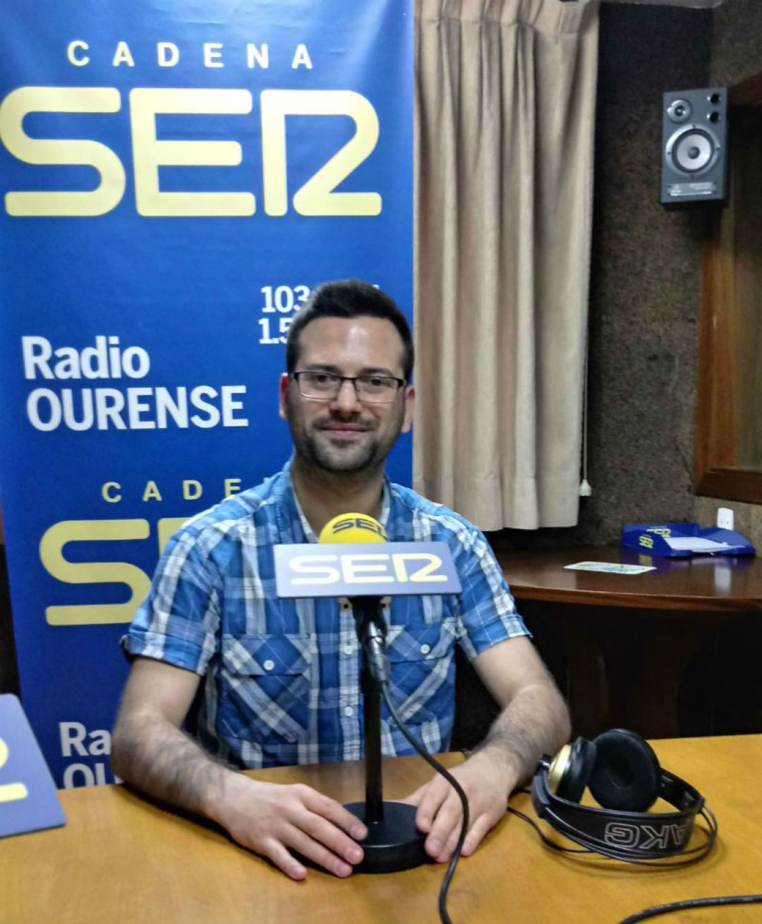 Arián González, en nuestros estudios Arián González, en nuestros estudios