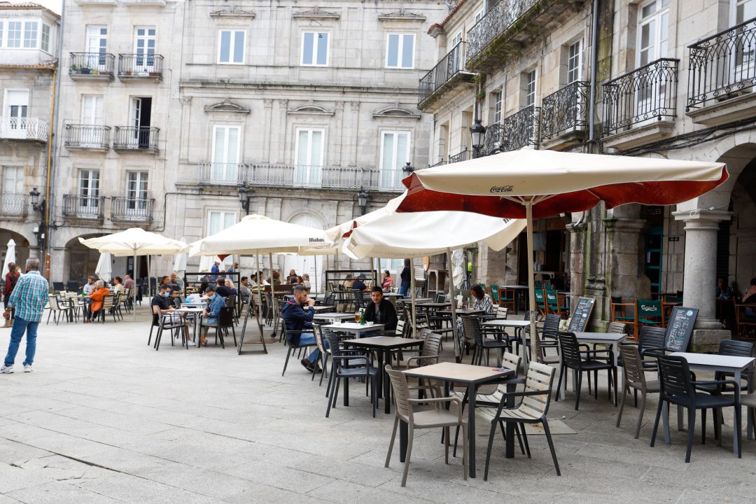Archivo - Una terraza. Archivo - Una terraza.