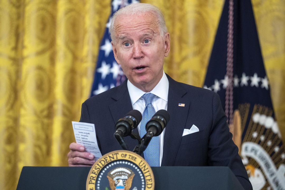 Joe Biden, este jueves en la Casa Blanca. Joe Biden, este jueves en la Casa Blanca.