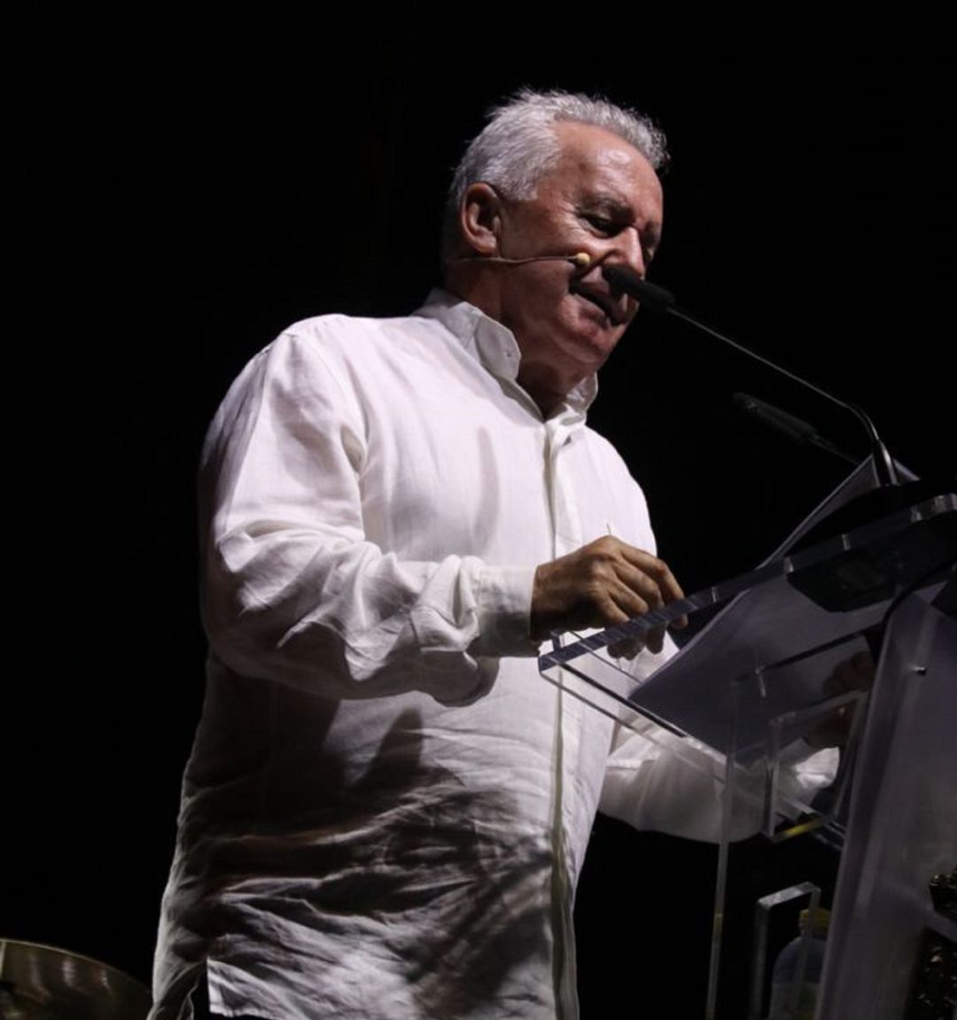 Victor Manuel pregonó este año la 60 edición del Festival Cante de las Minas de La Unión Victor Manuel pregonó este año la 60 edición del Festival Cante de las Minas de La Unión