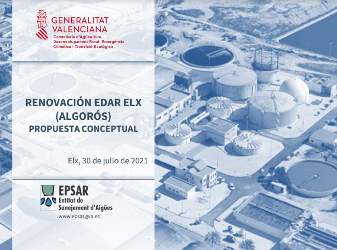 Plan de renovación de la depuradora de Algorós Plan de renovación de la depuradora de Algorós