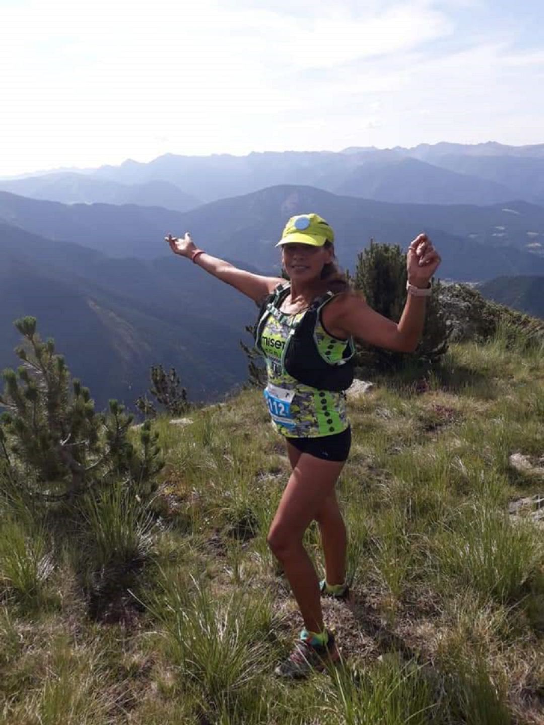 Ana Badillo disfrutó de la exigente prueba andorrana Ana Badillo disfrutó de la exigente prueba andorrana