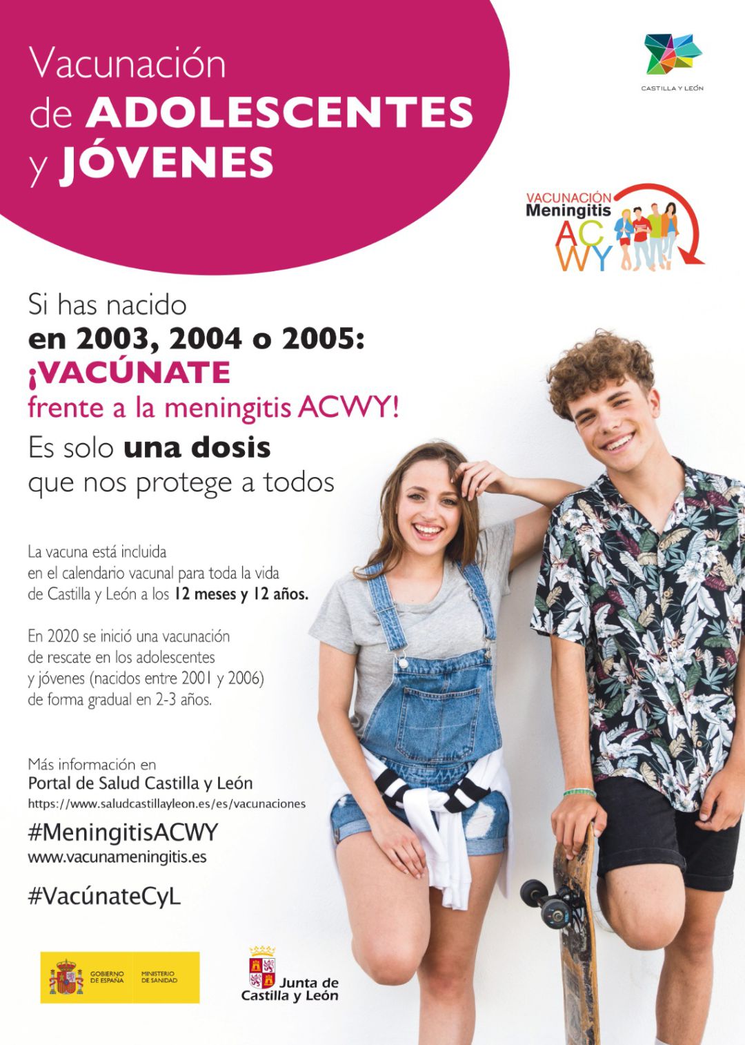 Cartel campaña de vacunación Cartel campaña de vacunación