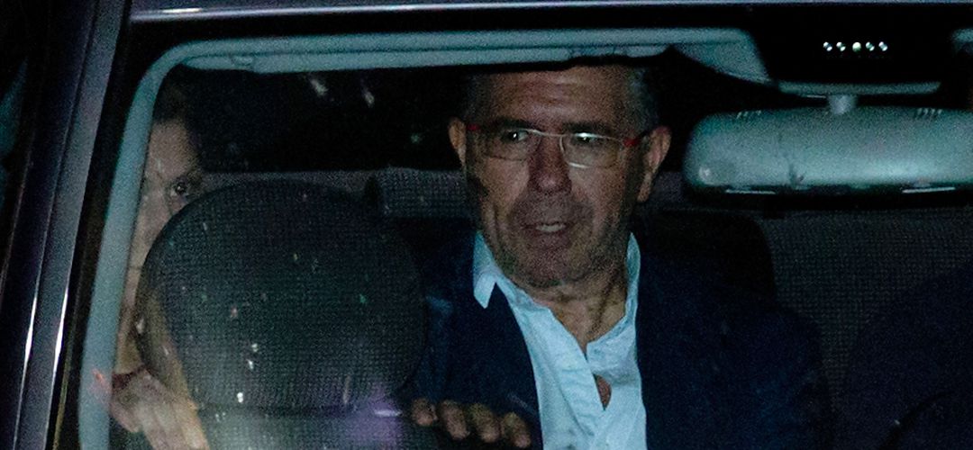 Francisco Granados, poco después de ser detenido Francisco Granados, poco después de ser detenido