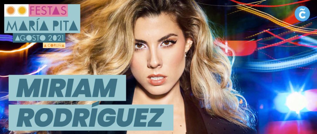 Cartel que anuncia la nueva fecha del concierto en A Coruña de Miriam Rodríguez Cartel que anuncia la nueva fecha del concierto en A Coruña de Miriam Rodríguez