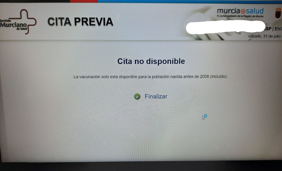 Salud aclara que solo podrán vacunarse los que ya hayan cumplido doce años Salud aclara que solo podrán vacunarse los que ya hayan cumplido doce años