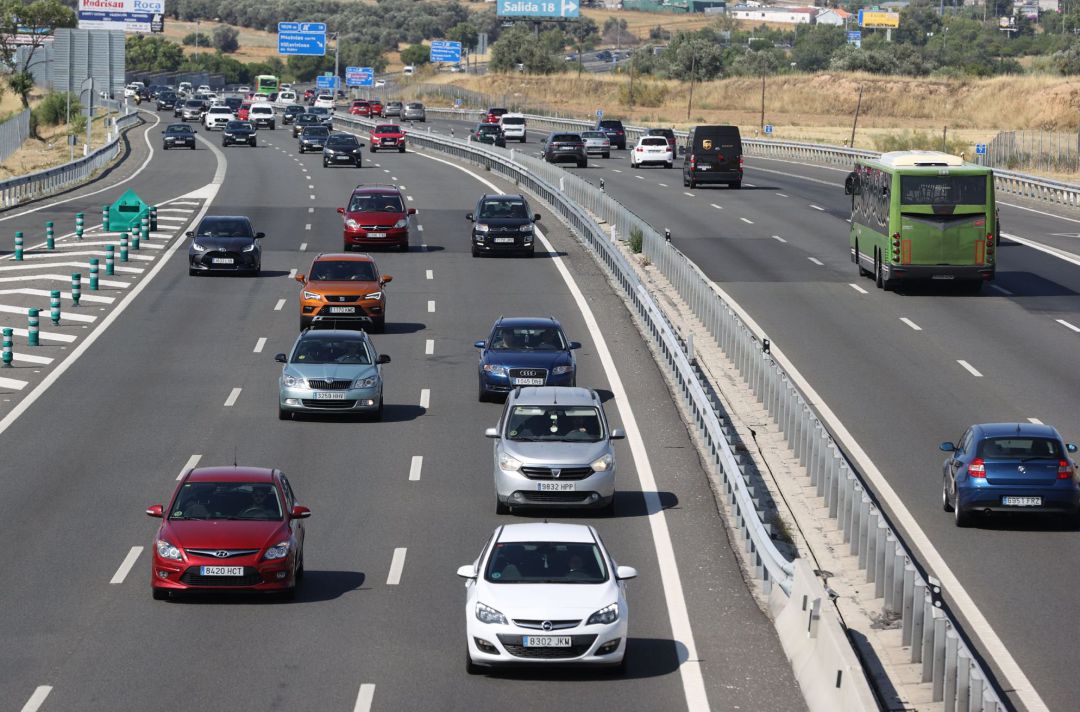 Retenciones de tráfico este viernes epor la operación salida de vacaciones. Retenciones de tráfico este viernes epor la operación salida de vacaciones.
