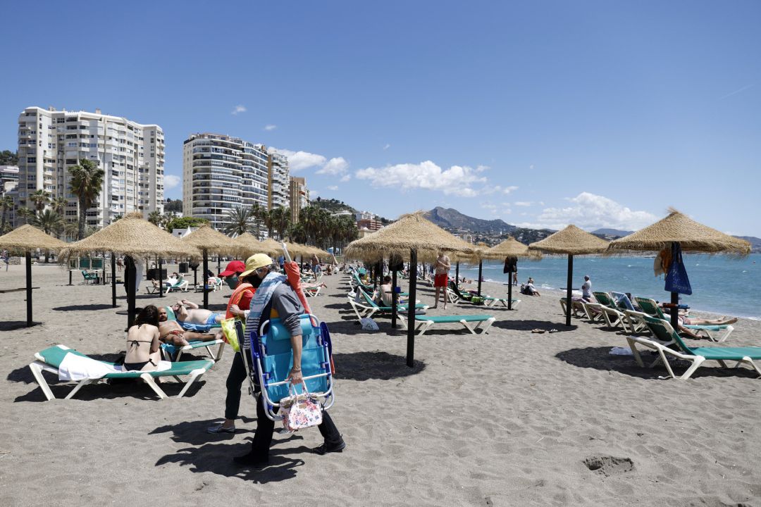 Las playas de la capital malagueña Las playas de la capital malagueña
