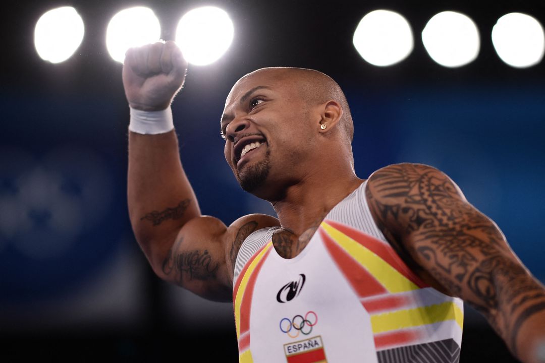 Ray Zapata, plata olímpica en gimnasia artística Ray Zapata, plata olímpica en gimnasia artística