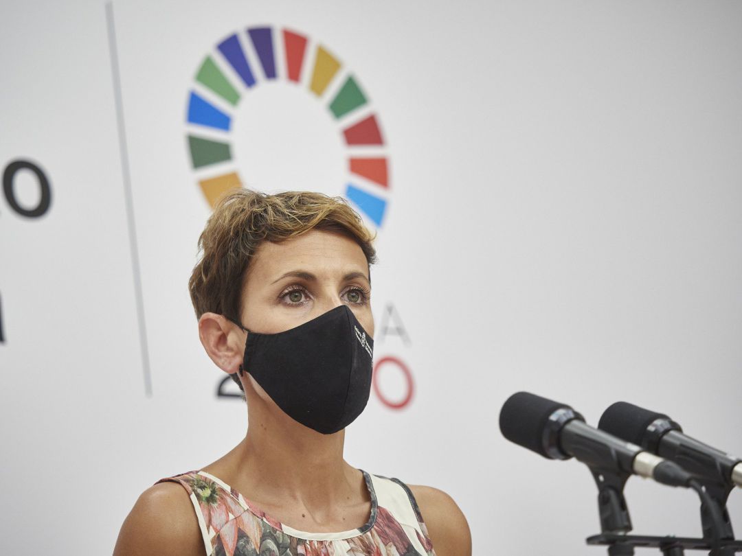 La presidenta de Navarra, María Chivite La presidenta de Navarra, María Chivite