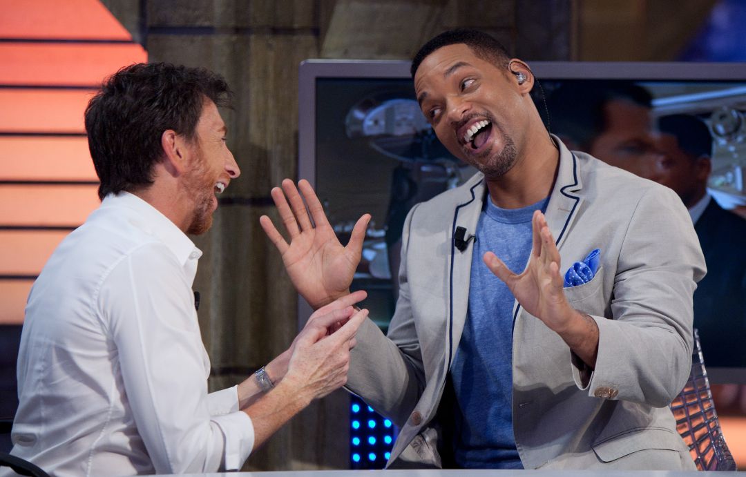 Will Smith, en un programa de 'El Hormiguero' con Pablo Motos Will Smith, en un programa de 'El Hormiguero' con Pablo Motos