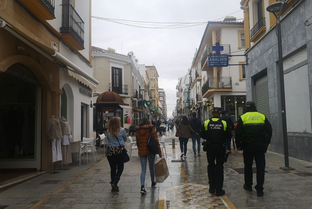 La carrera Espinel es uno de los lugares más transitados de la ciudad del Tajo La carrera Espinel es uno de los lugares más transitados de la ciudad del Tajo