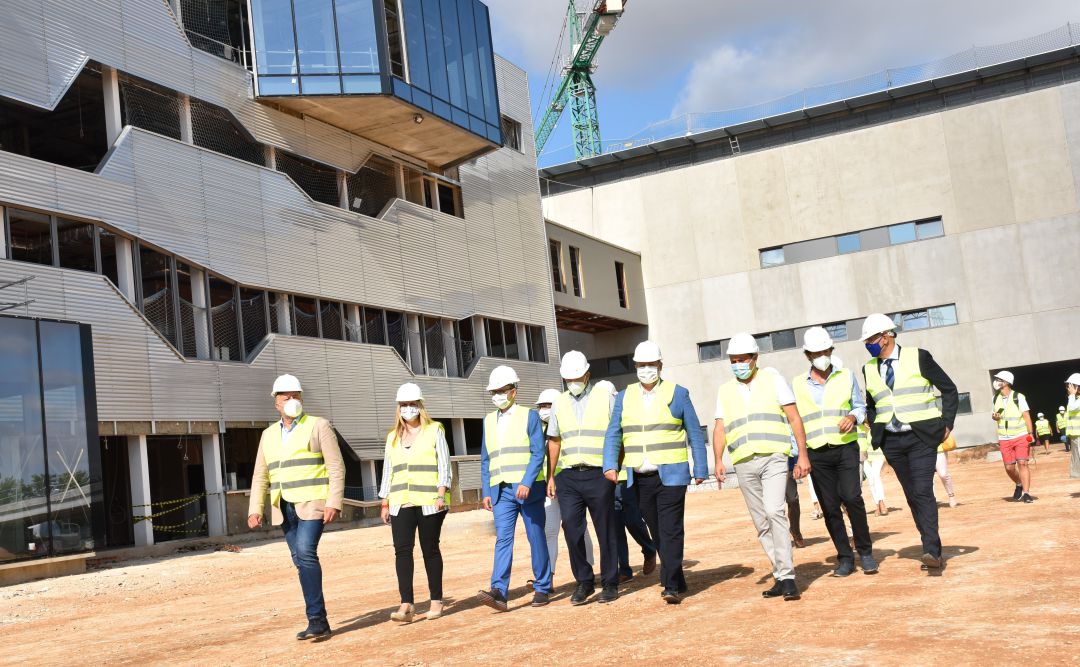 La construcción del futuro hospital supera el 90% de ejecución La construcción del futuro hospital supera el 90% de ejecución