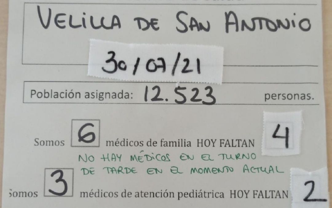 Dotación sanitaria en Velilla de San Antonio Dotación sanitaria en Velilla de San Antonio