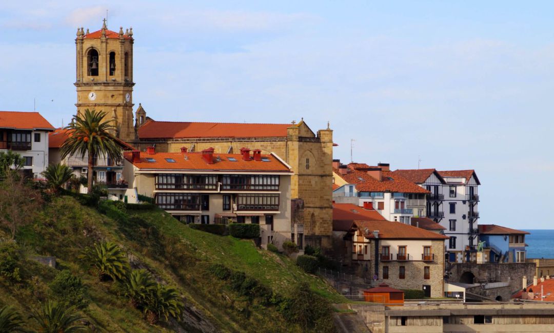 Iglesia de San Salvador de Getaria, donde tendrá lugar el espectáculo Iglesia de San Salvador de Getaria, donde tendrá lugar el espectáculo