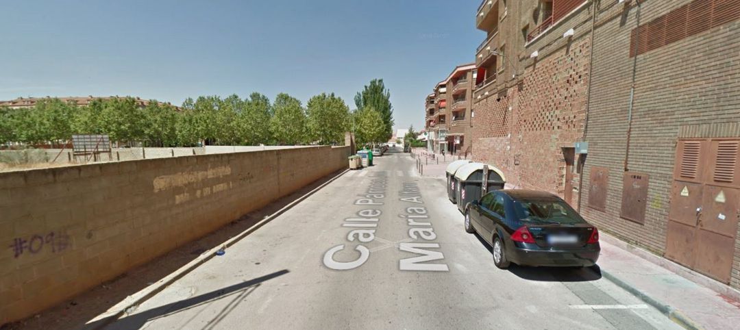 El accidente se ha producido en la calle Párroco José María Alfaro de la localidad El accidente se ha producido en la calle Párroco José María Alfaro de la localidad