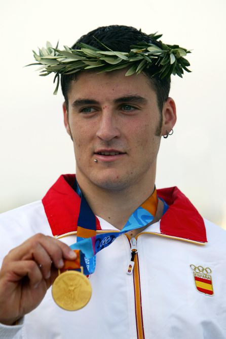 David Cal luce su oro en Atenas 2004 David Cal luce su oro en Atenas 2004