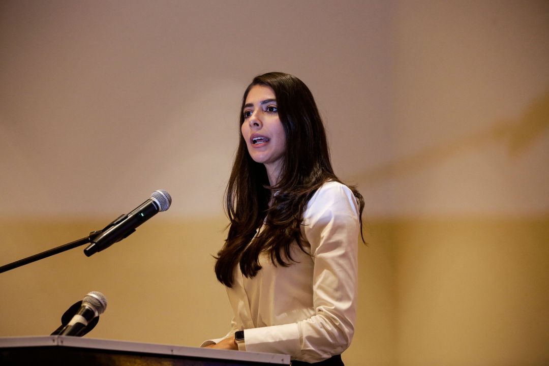 Berenice Quezada, Miss Nicaragua 2017 y candidata a vicepresidenta del país, en un acto electoral de Alianza Ciudadana por la Libertad (ACXL), la semana pasada. Berenice Quezada, Miss Nicaragua 2017 y candidata a vicepresidenta del país, en un acto electoral de Alianza Ciudadana por la Libertad (ACXL), la semana pasada.