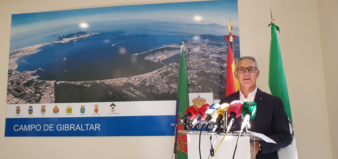 Juan Lozano, presidente de la Mancomunidad. Juan Lozano, presidente de la Mancomunidad.