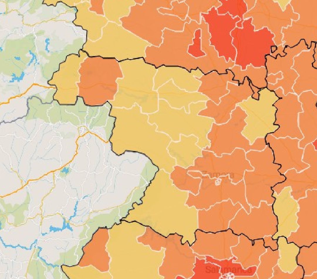 Situación de las Zonas Básicas de Salud de Zamora Situación de las Zonas Básicas de Salud de Zamora