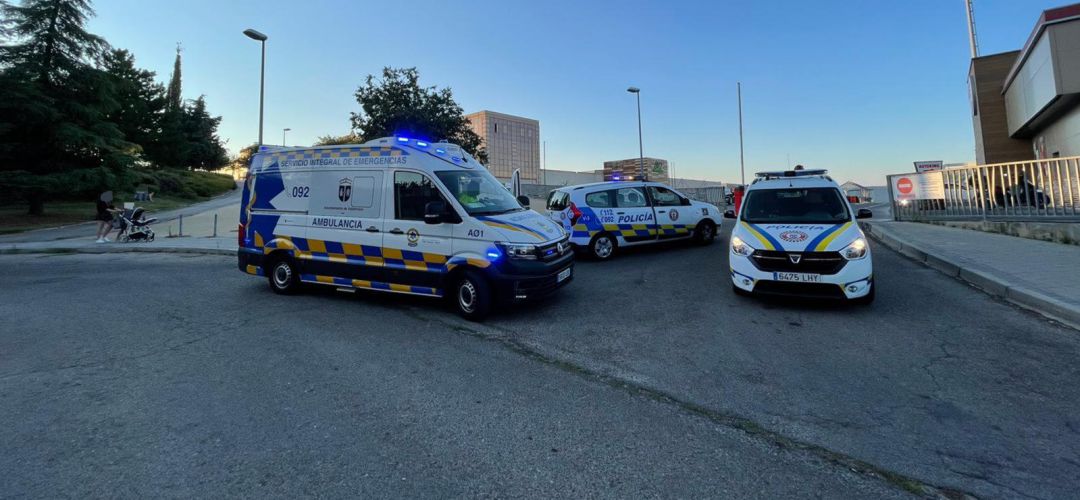 El joven tuvo que ser trasladado al Hospital para una mejor valoración El joven tuvo que ser trasladado al Hospital para una mejor valoración