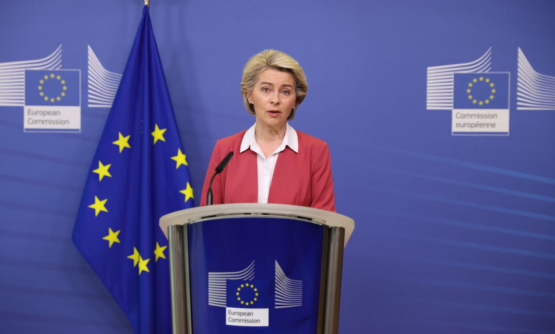 La presidenta de la Comisión Europea, Ursula Von der Leyen. La presidenta de la Comisión Europea, Ursula Von der Leyen.