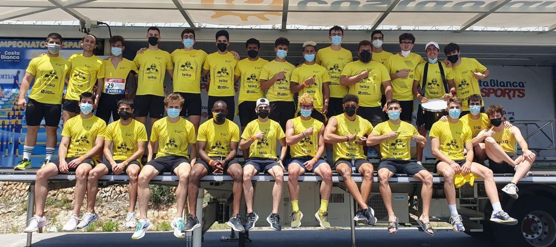 El equipo masculino del CA Safor Teika en La Nucia El equipo masculino del CA Safor Teika en La Nucia