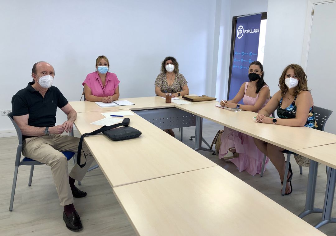Reunión de los populares con representantes del SATSE Reunión de los populares con representantes del SATSE