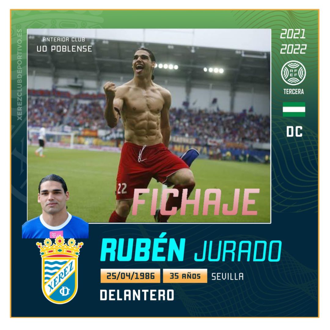 Rubén Jurado nuevo delantero del Xerez CD Rubén Jurado nuevo delantero del Xerez CD