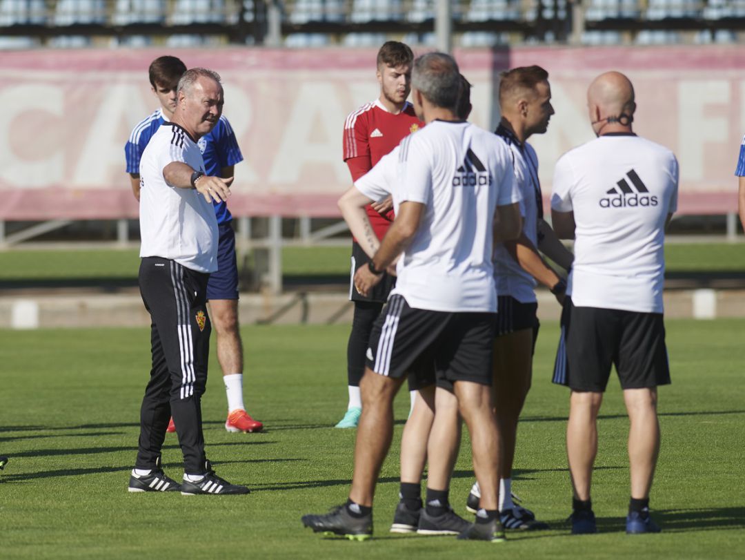 JIM, momentos antes de comenzar una sesión de entrenamiento JIM, momentos antes de comenzar una sesión de entrenamiento