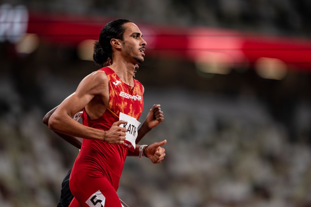 Mohamed Katir en la final de los 5.000m de Tokio 2020 Mohamed Katir en la final de los 5.000m de Tokio 2020