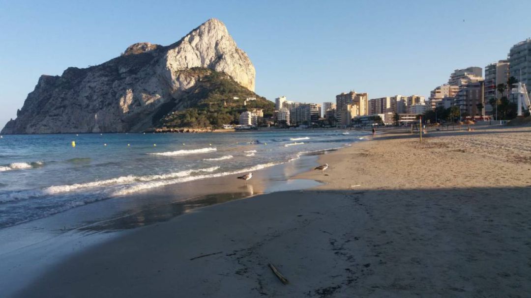 Playas de Calp. Playas de Calp.
