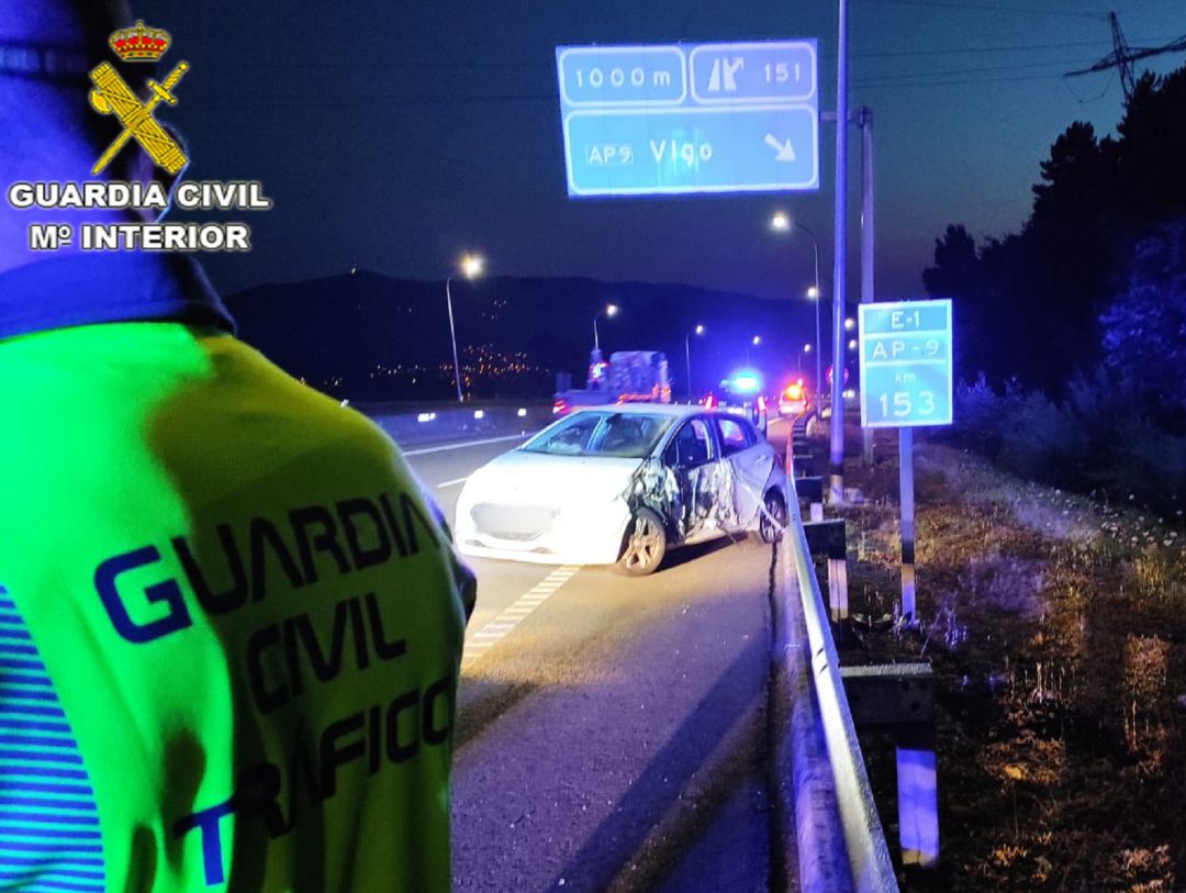 Coche accidentado Coche accidentado