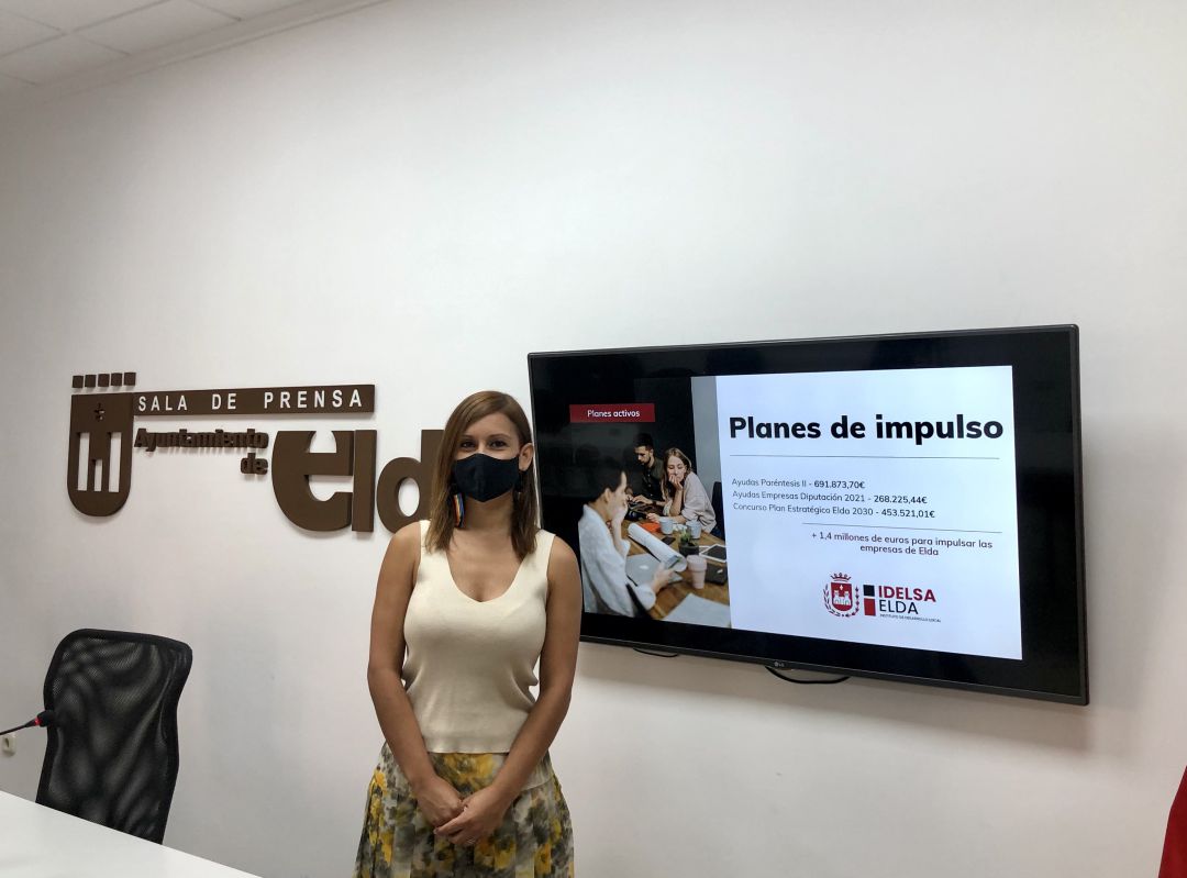 Silvia Ibáñez, concejala de Fomento Económico del Ayto. de Elda Silvia Ibáñez, concejala de Fomento Económico del Ayto. de Elda