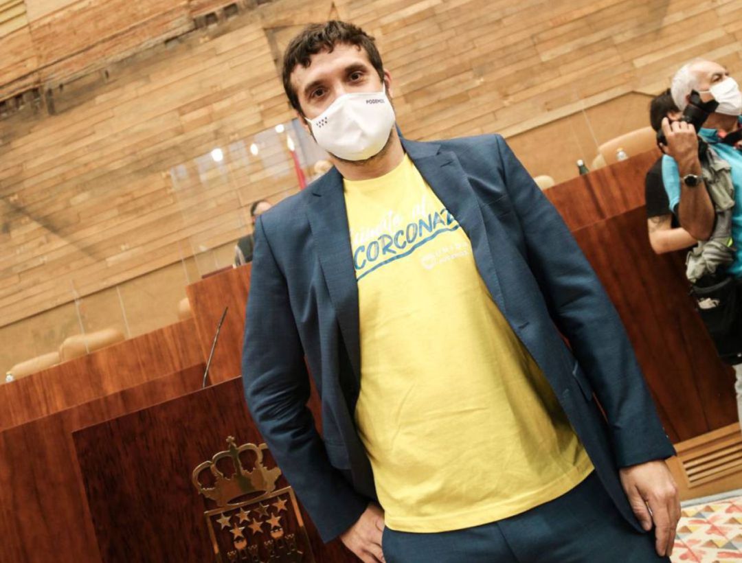 Jesús Santos, coordinador autonómico de Podemos Jesús Santos, coordinador autonómico de Podemos