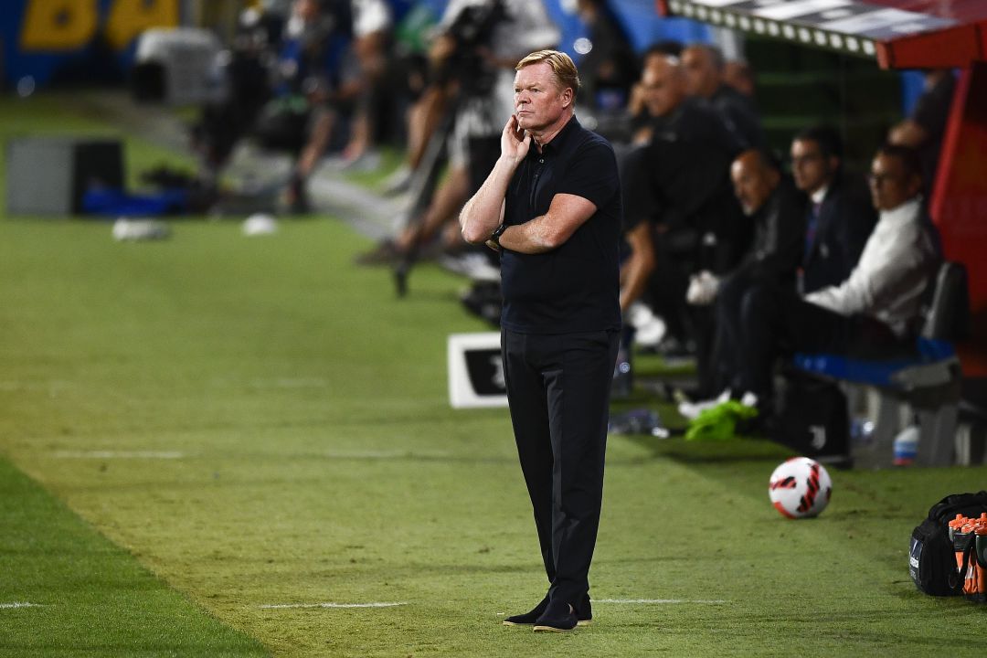 Ronald Koeman durante la pretemporada con el FC Barcelona. Ronald Koeman durante la pretemporada con el FC Barcelona.