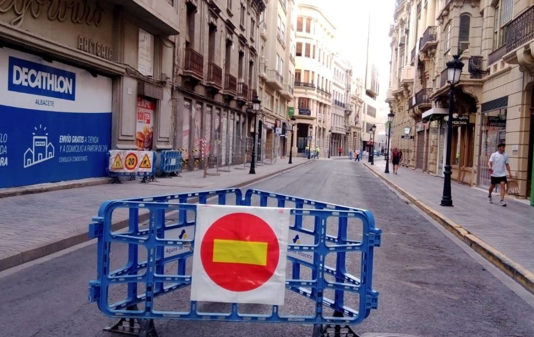La calle Ancha es peatonal desde este lunes La calle Ancha es peatonal desde este lunes