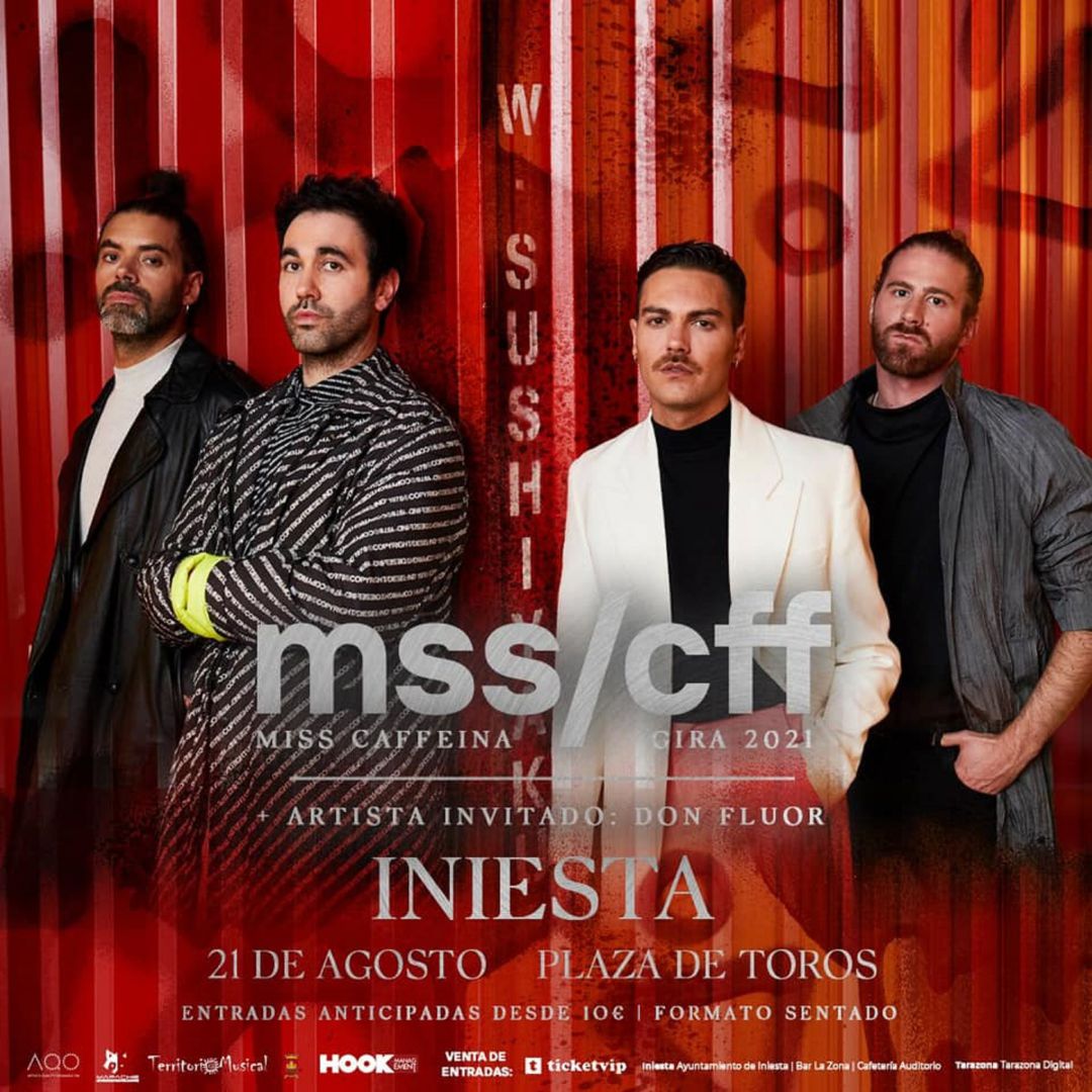 Concierto de Miss Caffeína este sábado en Iniesta Concierto de Miss Caffeína este sábado en Iniesta