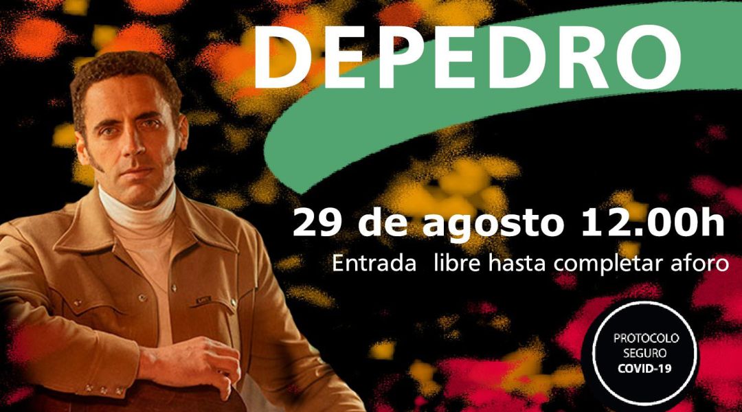 Cartel del concierto gratuito de DePedro Cartel del concierto gratuito de DePedro