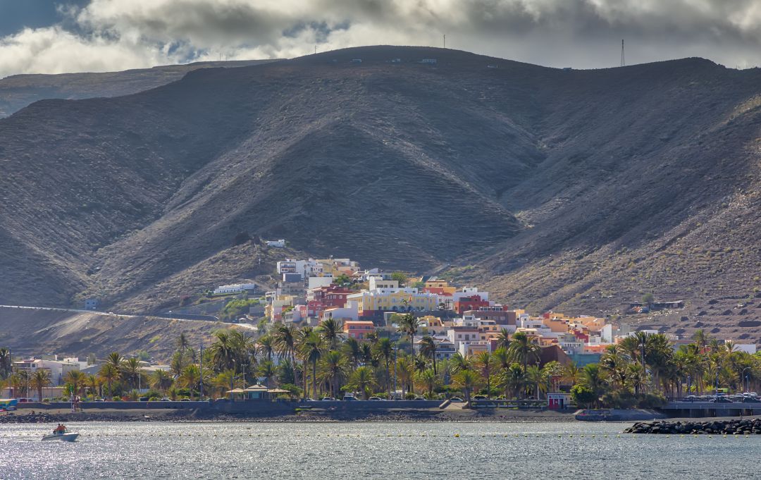 Una imagen de la isla de La Gomera. Una imagen de la isla de La Gomera.